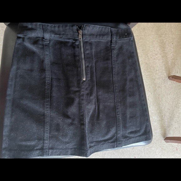 Mini Jean Skirt